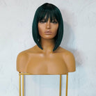 COURTNEY Teal Fringe Wig - Milk & Honey