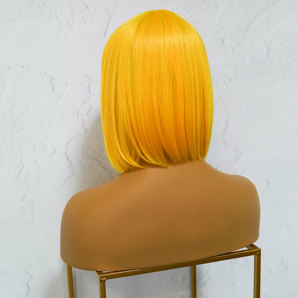 COURTNEY Yellow Fringe Wig - Milk & Honey