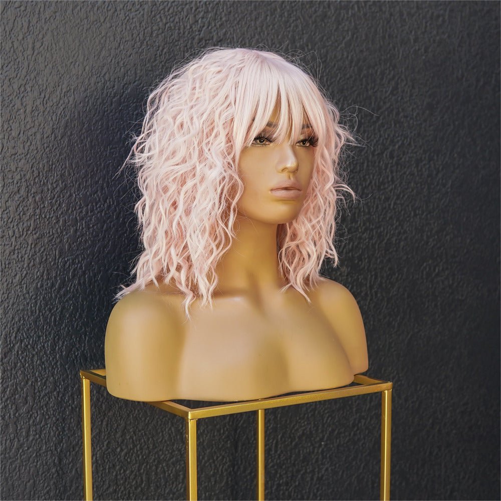 DANNY Pink Fringe Wig - Milk & Honey