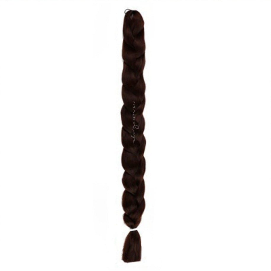 DARKEST BROWN 41" - Milk & Honey Wigs