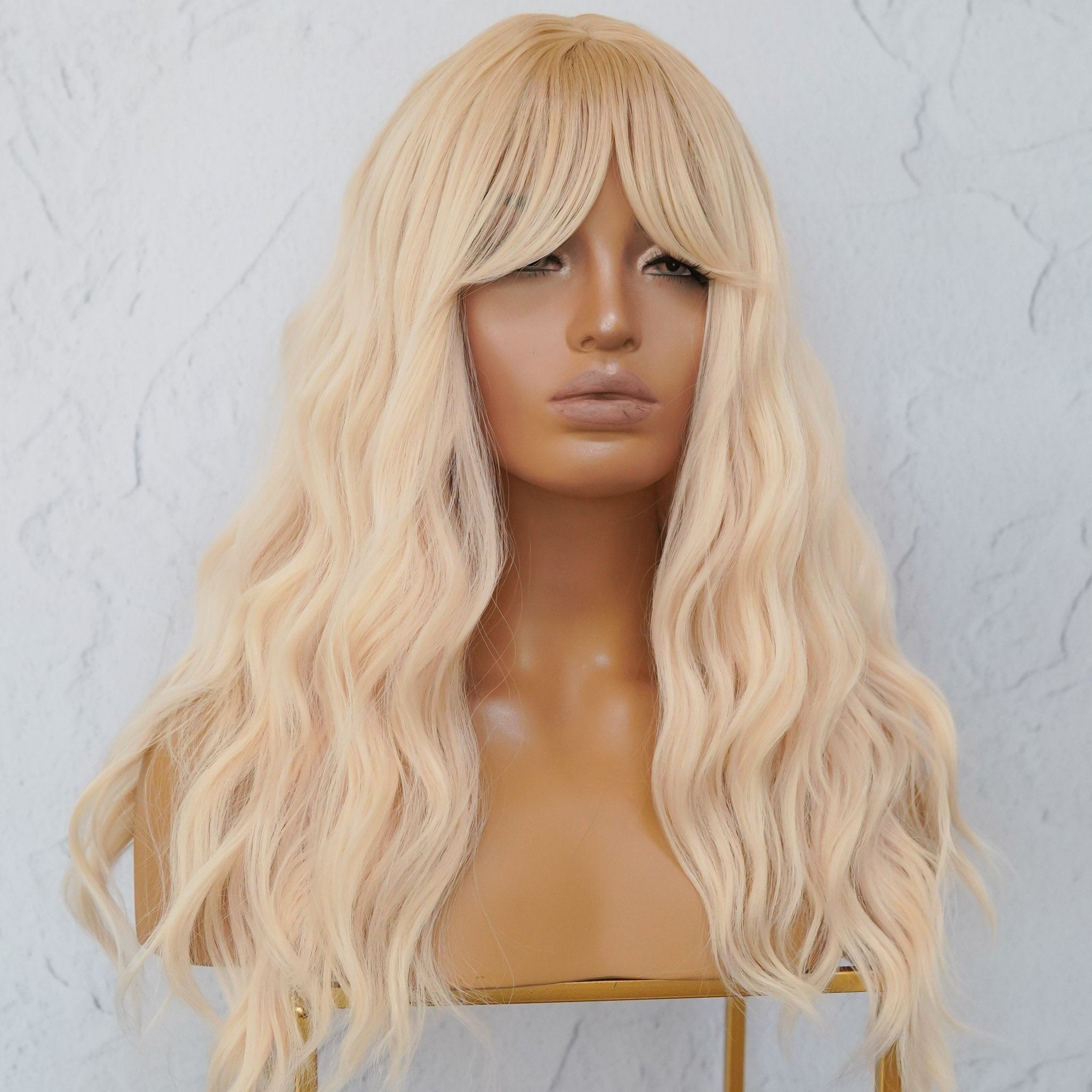 DIOR Blonde Ombre Fringe Wig - Milk & Honey