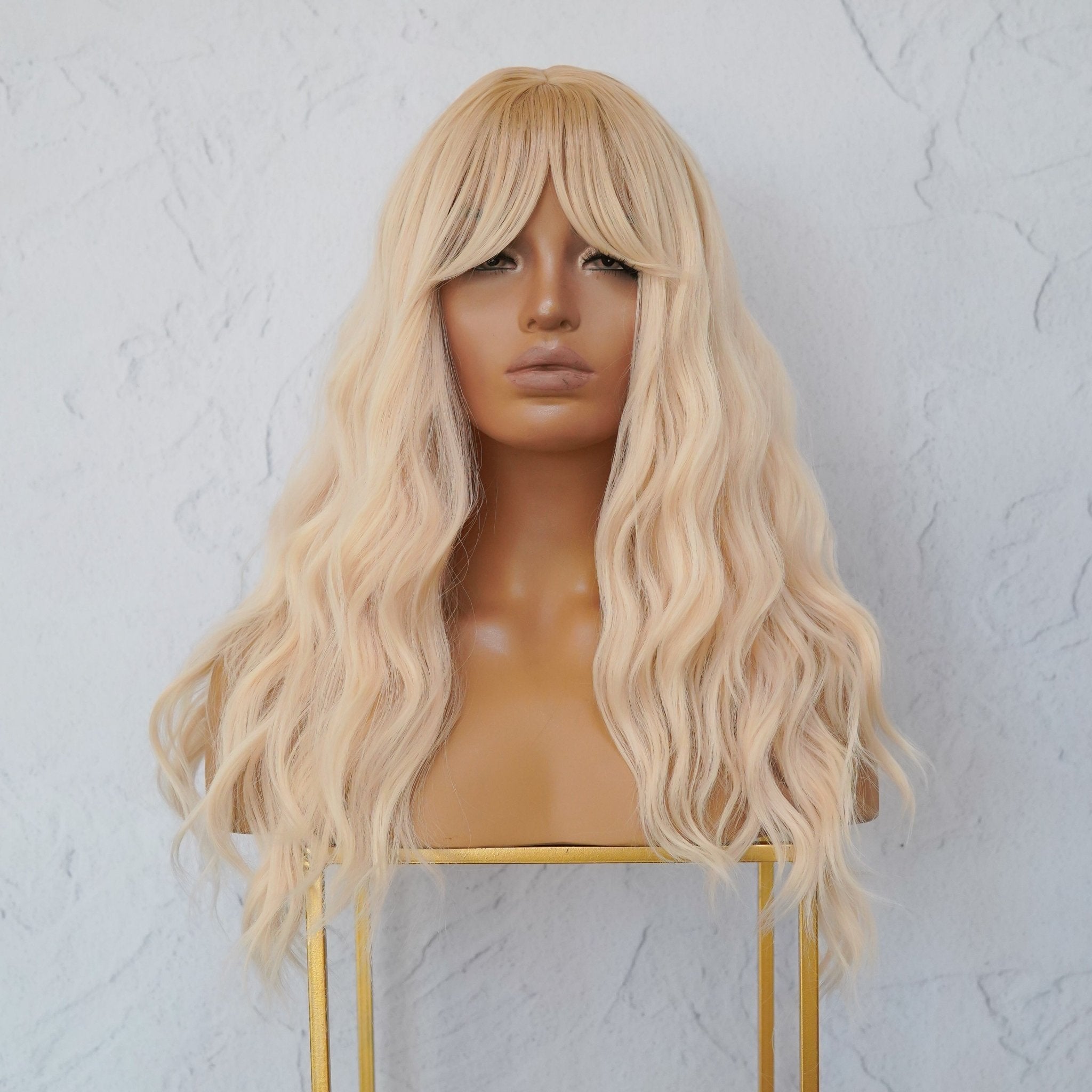 DIOR Blonde Ombre Fringe Wig - Milk & Honey