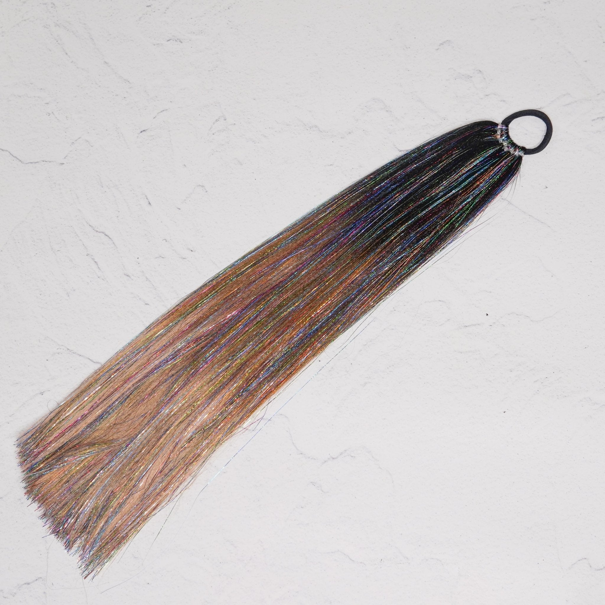 EASY BRAID ™ BROWN OMBRE GLITTER Extension - Milk & Honey Wigs