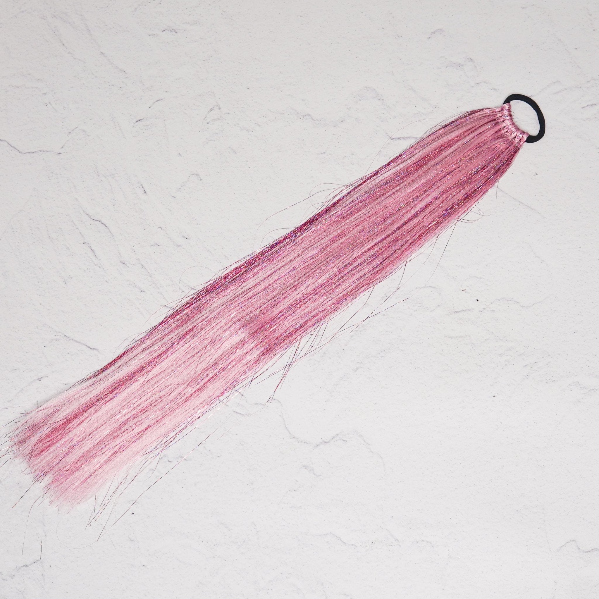 EASY BRAID ™ PINK GLITTER Extension - Milk & Honey Wigs