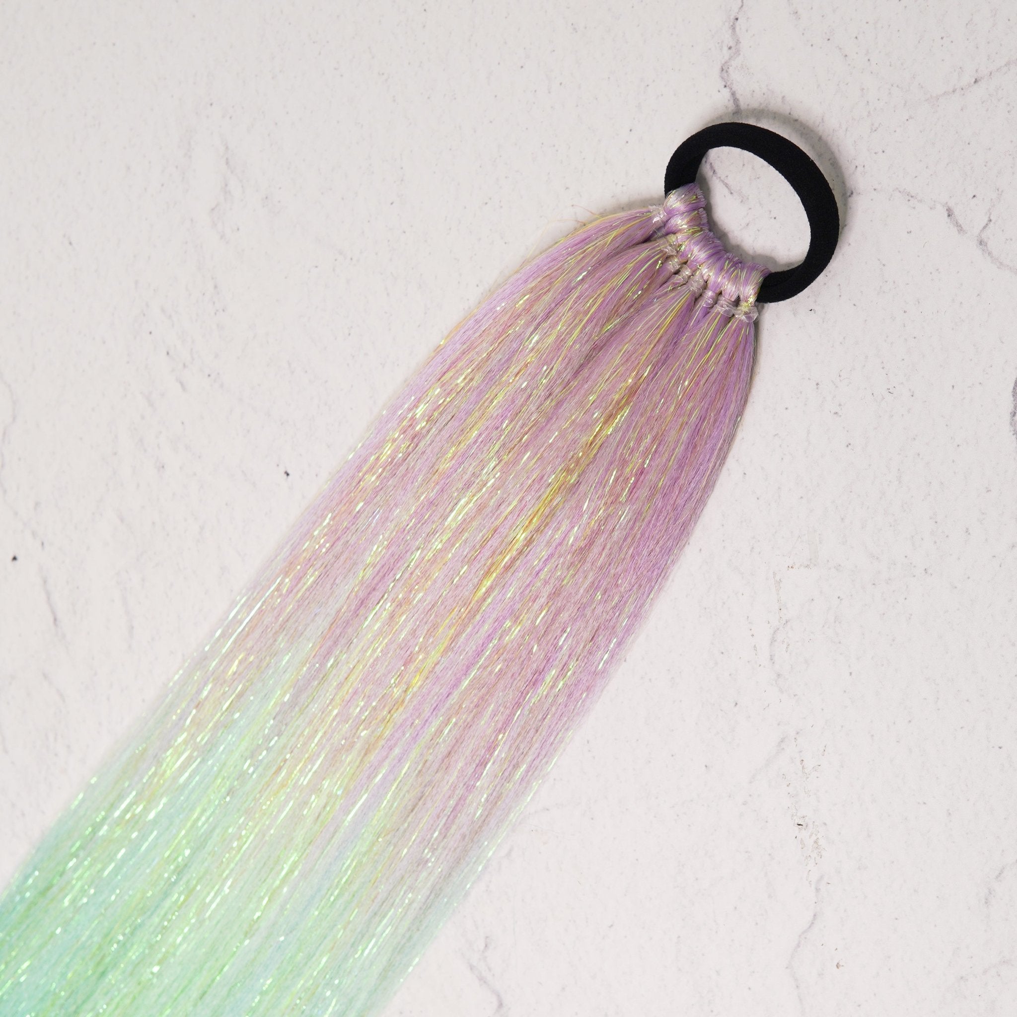 EASY BRAID ™ STARDUST GLITTER Extension - Milk & Honey