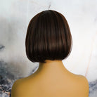 ELLE Dark Brown Fringe Wig - Milk & Honey