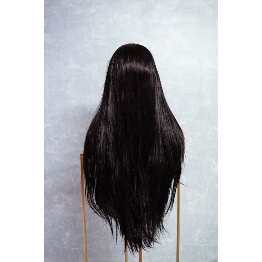 EMMA 28" Black Lace Front Wig - Milk & Honey Wigs