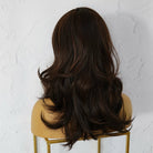 EZRA Dark Brown Fringe Wig - Milk & Honey