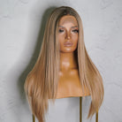 FERAH Ombre Lace Front Wig - Milk & Honey