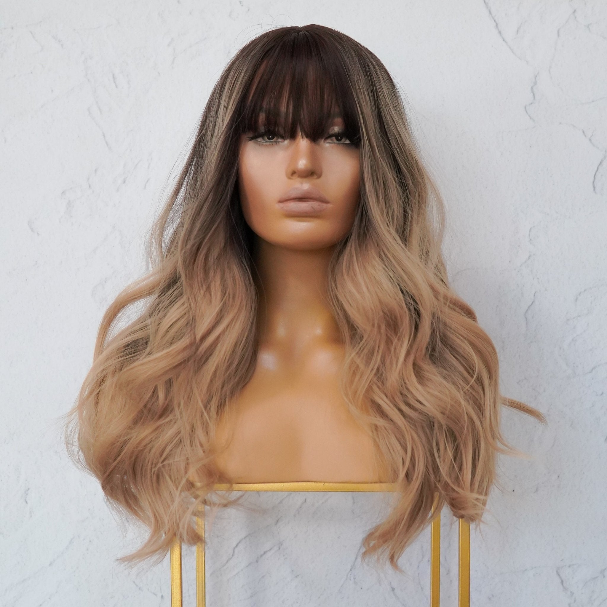 FIONA Ombre Fringe Wig - Milk & Honey Wigs