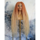 HALO Orange Ombre Lace Front Wig - Milk & Honey