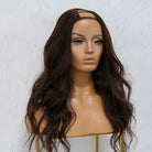 HARPER Brown Human Hair U Part Wig