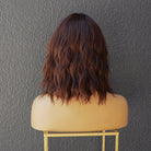 HAYLEY Brown Bob Fringe Wig - Milk & Honey Wigs