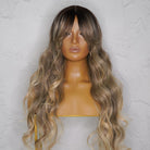 HENLEY Ash Blonde Lace Fringe Wig - Milk & Honey