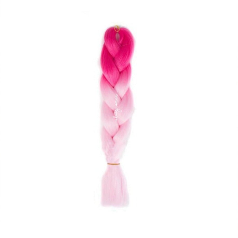 HOT PINK | BABY PINK OMBRÉ 24" - Milk & Honey Wigs