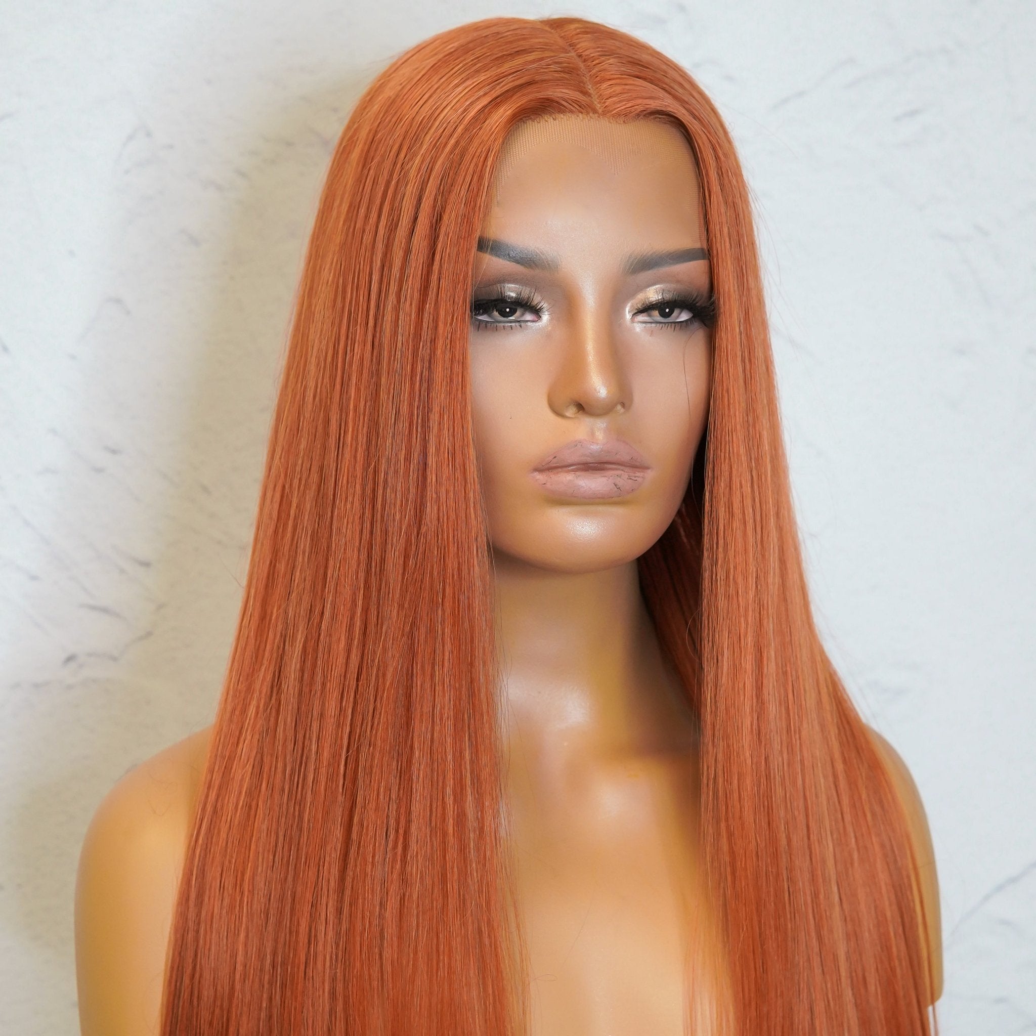 ISABELLE Copper 30" Lace Front Wig - Milk & Honey Wigs