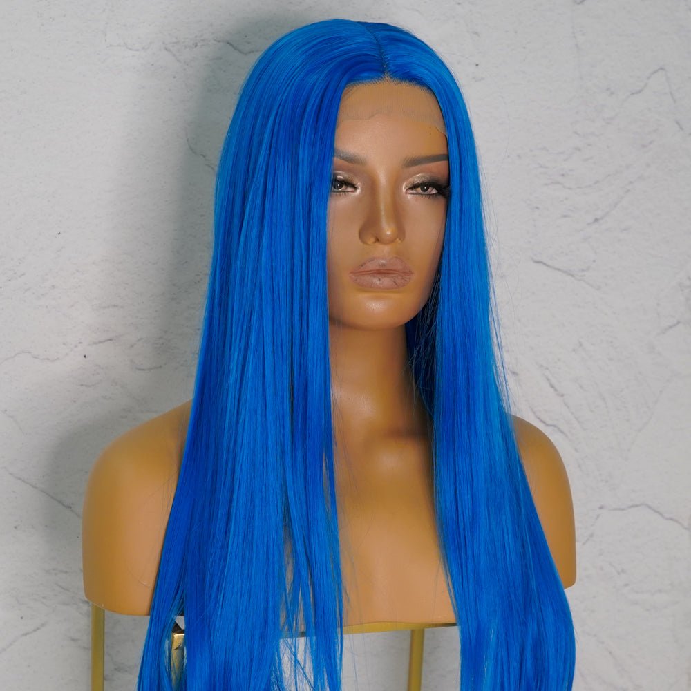 JENNER Royal Blue 24" Lace Front Wig - Milk & Honey