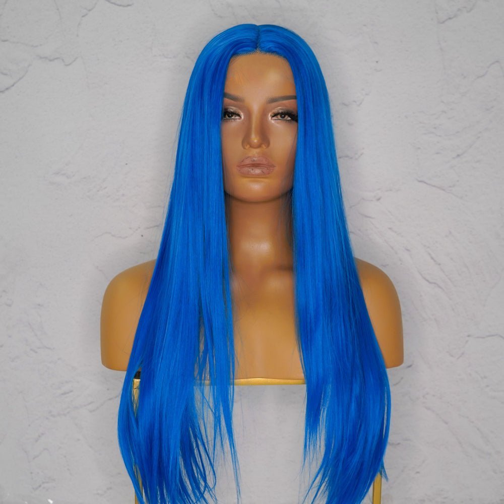 JENNER Royal Blue 24" Lace Front Wig - Milk & Honey Wigs