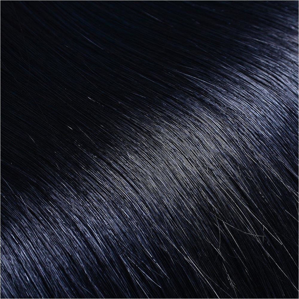 JET (#1) Human Hair Clips