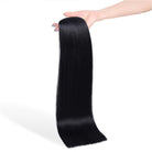 JET (#1) Human Hair Clips