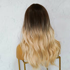 KARLEE Brown Ombre Fringe Wig - Milk & Honey