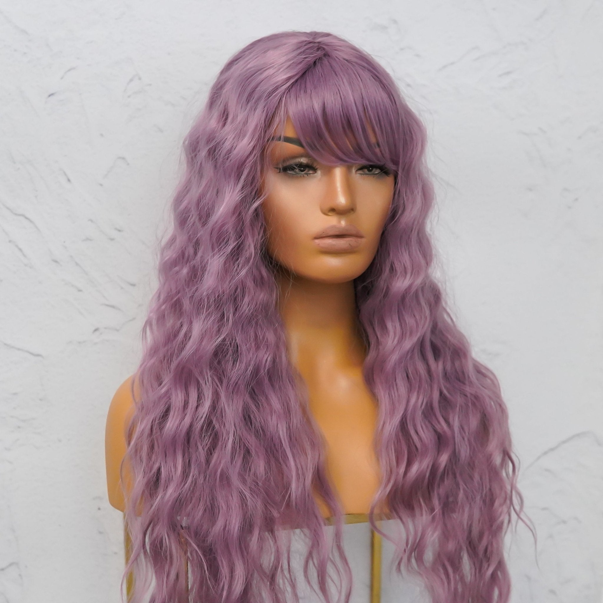 KAYLA Purple Fringe Wig - Milk & Honey
