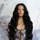 KEHLANI Black 30" Lace Front Wig - Milk & Honey