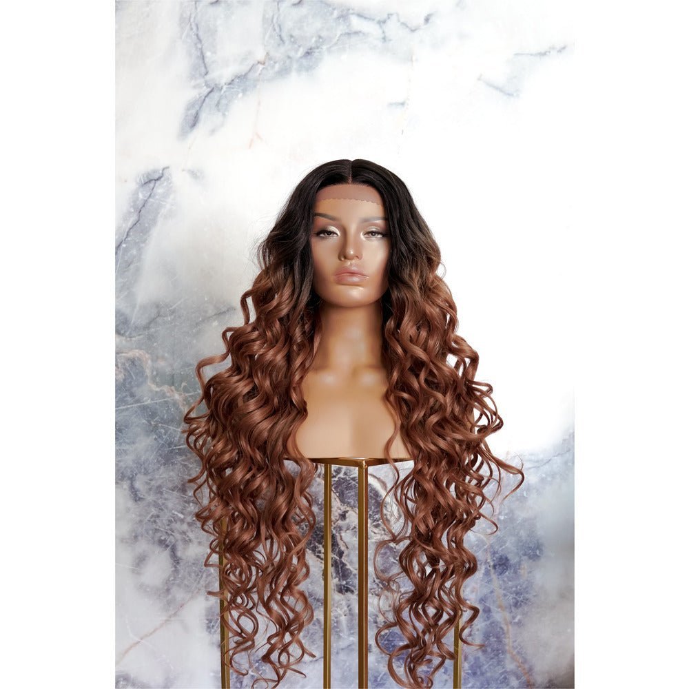 KEHLANI Ombre 30" Lace Front Wig - Milk & Honey Wigs