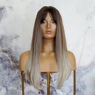 KENDAL Brown Ombre Fringe Wig - Milk & Honey