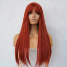 KERRY Red Fringe Wig - Milk & Honey Wigs