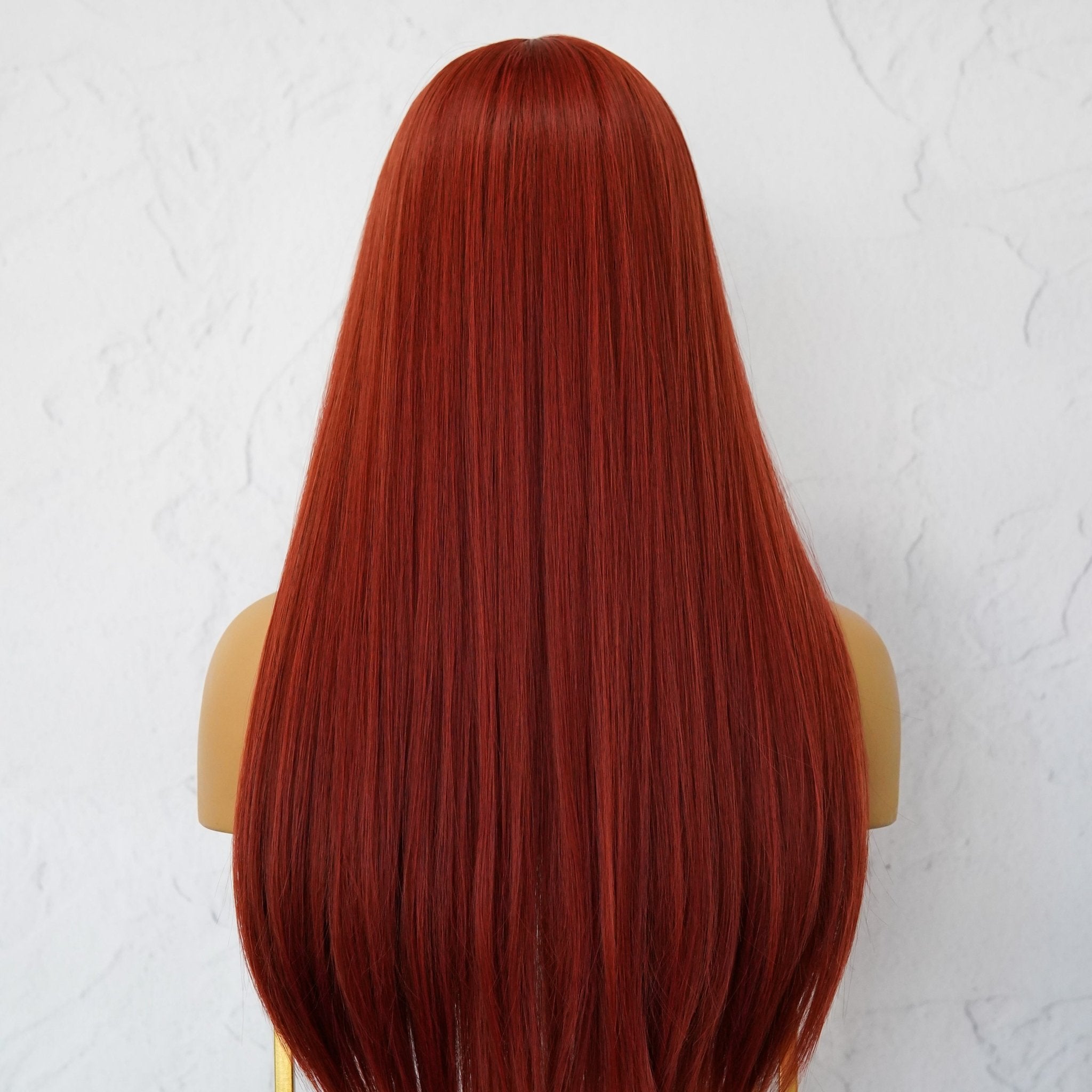 KERRY Red Fringe Wig - Milk & Honey