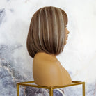 KIKI Blonde Highlights Fringe Wig - Milk & Honey