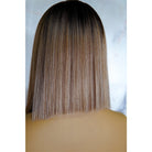 LAURA Ombre Brown Lace Front Wig - Milk & Honey