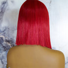 LAURA Red Ombre Lace Front Wig - Milk & Honey Wigs