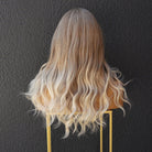 LIDIA Ombre Blonde Lace Front Wig - Milk & Honey