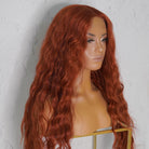 LILY 30" Auburn Lace Front Wig - Milk & Honey