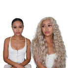 LILY 30" Beach Blonde Lace Front Wig - Milk & Honey Wigs