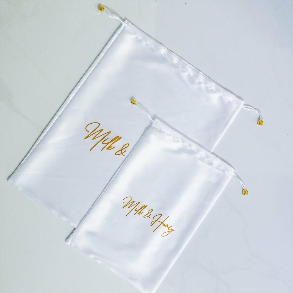 Luxe Satin Care Bag - Milk & Honey