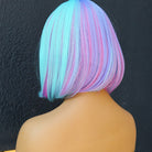 MIAH Rainbow Fringe Bob Wig - Milk & Honey