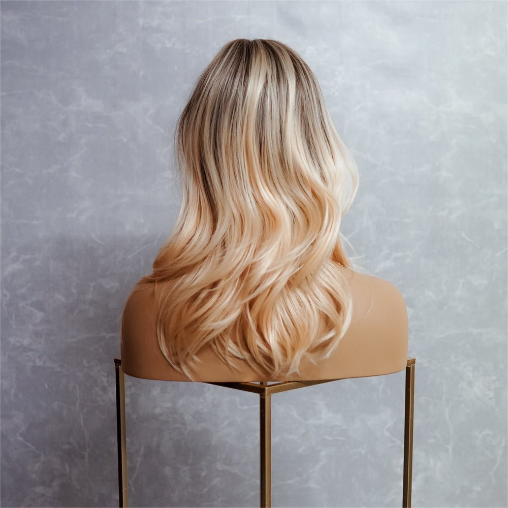 MIKA Blonde Ombre Fringe Wig - Milk & Honey Wigs