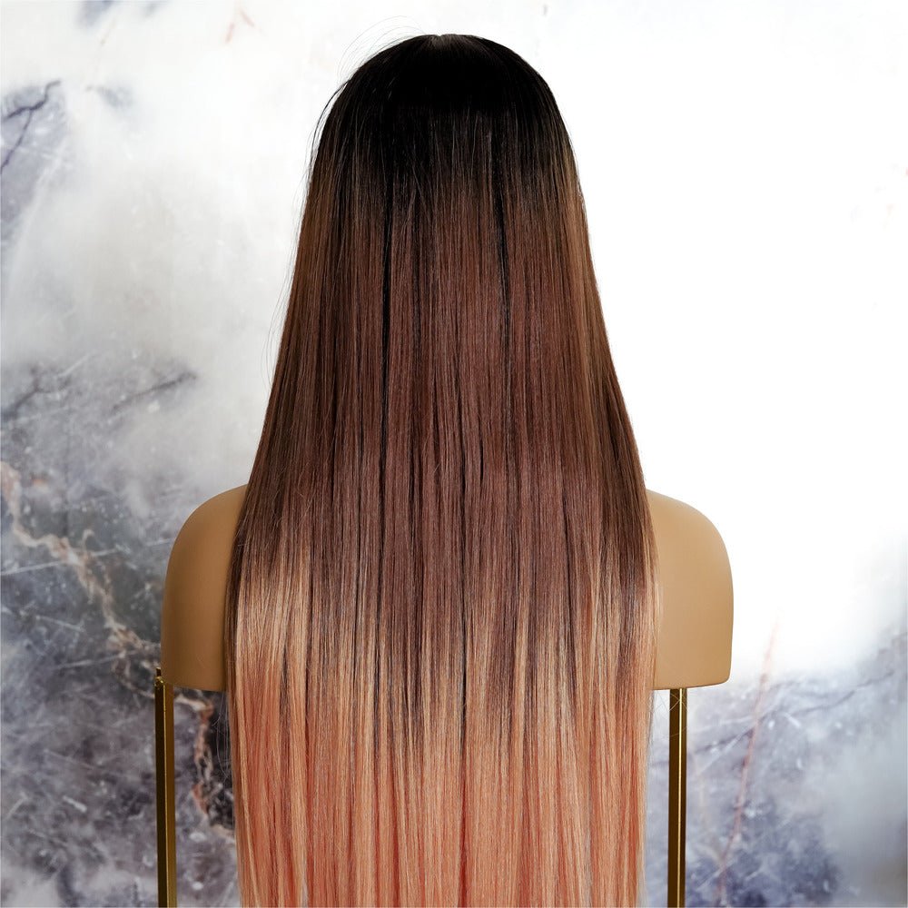 MOLLY Ombre 24" Lace Front Wig - Milk & Honey