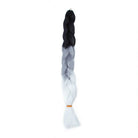 MONOCHROME THREE TONE OMBRÉ 32" - Milk & Honey Wigs