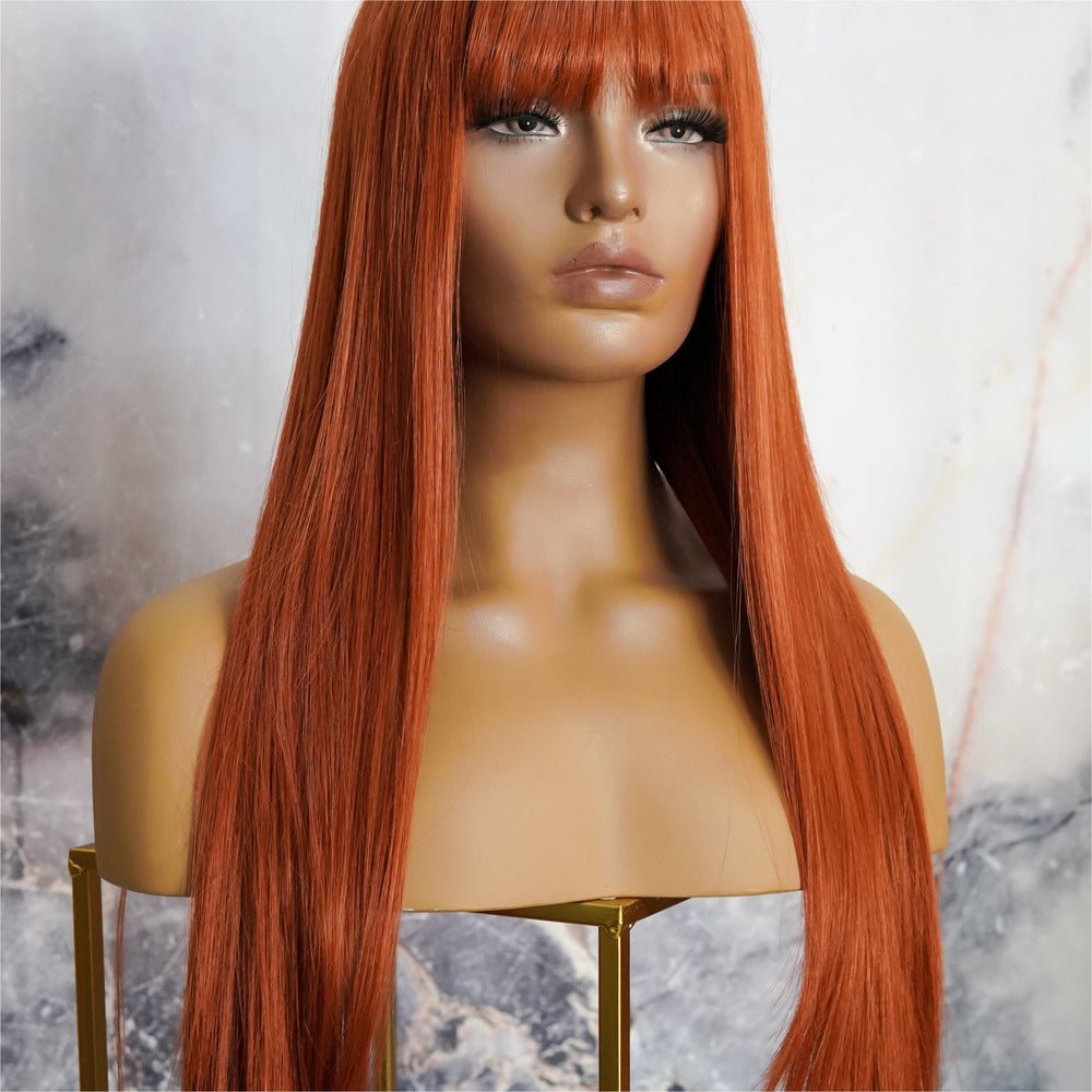 MONTANA AUBURN Fringe Wig - Milk & Honey