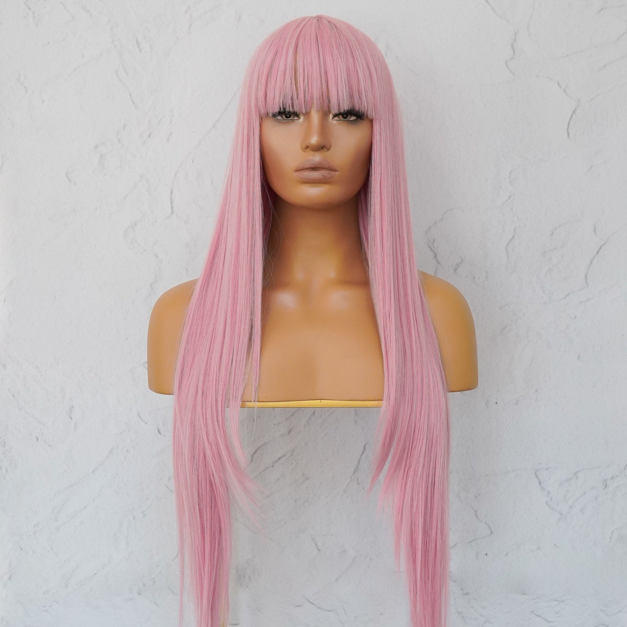 MONTANA Pink Fringe Wig - Milk & Honey