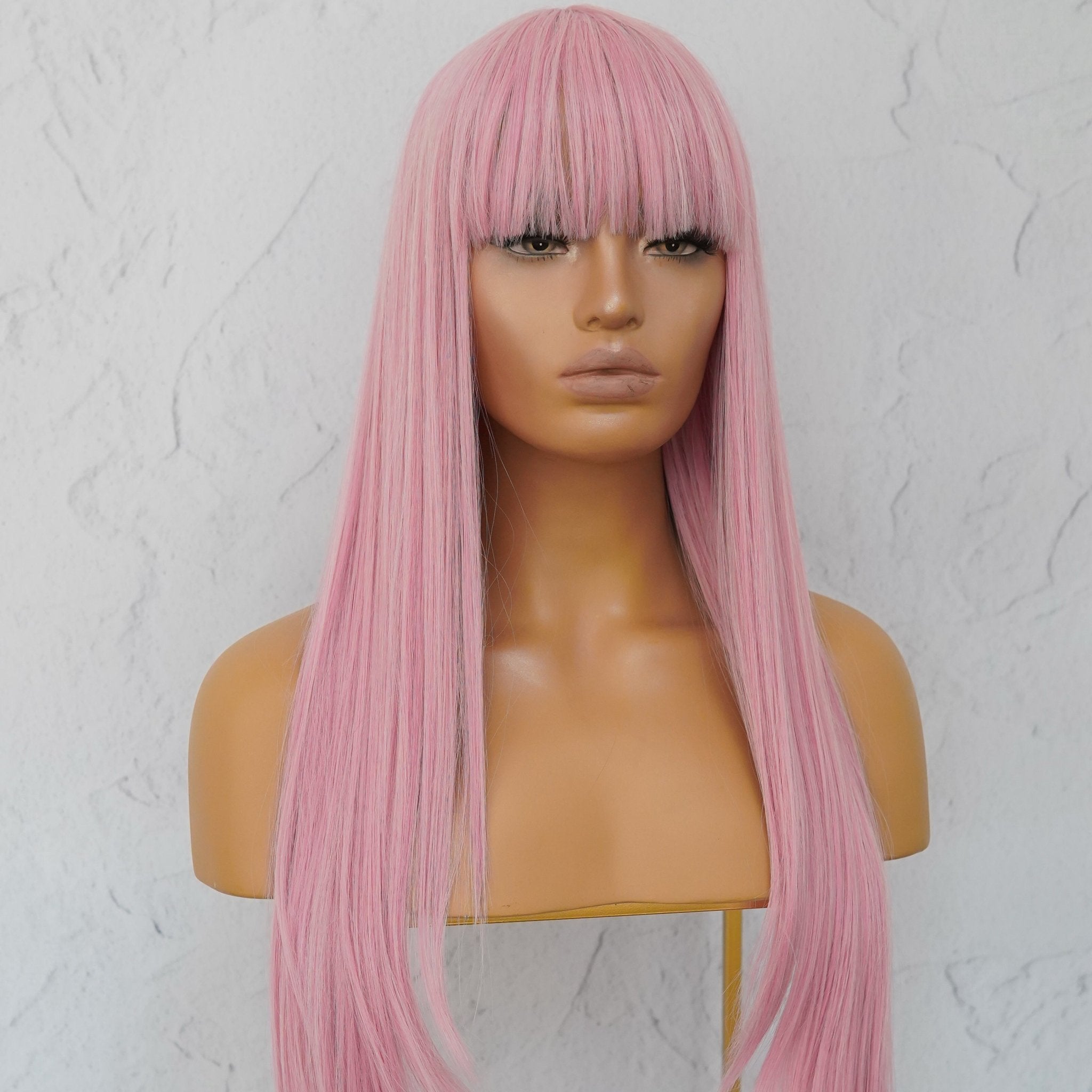 MONTANA Pink Fringe Wig - Milk & Honey