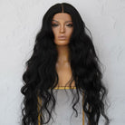 NERA Black 30" Lace Front Wig - Milk & Honey Wigs