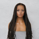 PHOENIX BROWN Braided 26" Lace Front Wig - Milk & Honey Wigs