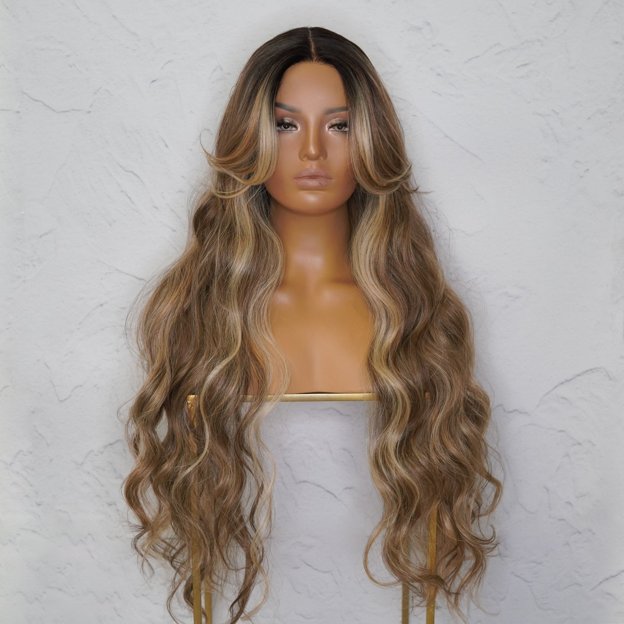 PIPER Mocha Lace Front Wig - Milk & Honey