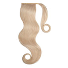 PLATINUM BLONDE Remy Human Hair Ponytail - Milk & Honey