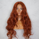 POLLY Auburn 30" Lace Front Wig - Milk & Honey